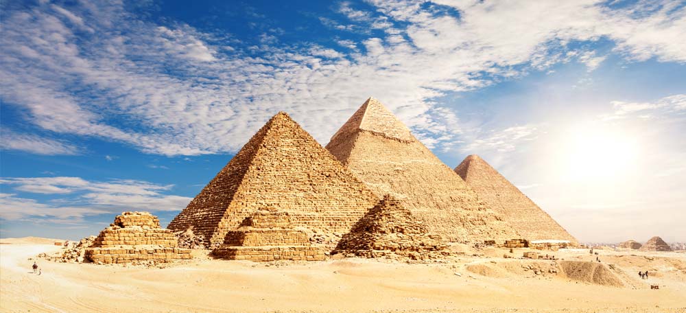 Pyramids de Gizeh